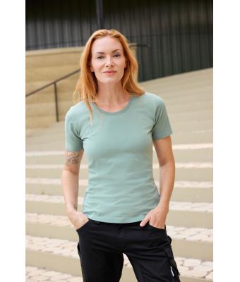 Dames Workwear-T Women Rood 7536