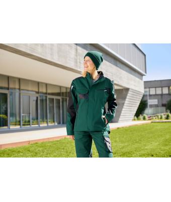 Unisexe Veste de travail - STRONG - Rouge/noir 8066