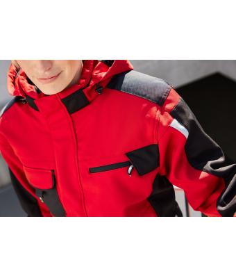 Unisex Craftsmen Softshell Jacket - STRONG - Stone/black 8165