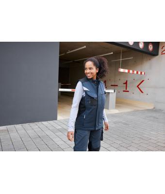 Unisex Craftsmen Softshell Vest - STRONG - White/carbon 8166