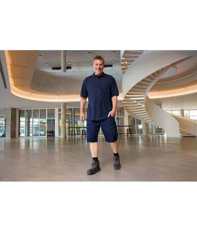 Unisex Workwear Bermudas - STRONG - Wit/carbon 8287