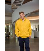 Unisexe Sweat veste de travail Vert-foncé 8291