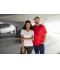 Homme T-shirt de travail homme Vert-citron 8311