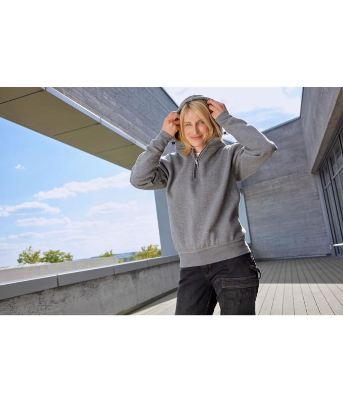 Unisexe Vêtements de travail demi-zippés OCS Blended & RCS Mélange-foncé 10447