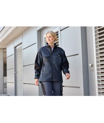 Unisex Workwear Softshell Jacket - STRONG - White/carbon 8308