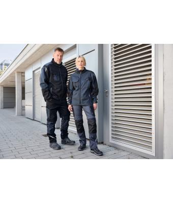 Unisex Workwear Softshell Jacket - STRONG - Wit/carbon 8308