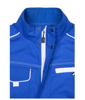 Unisex Workwear Jacket - COLOR - Royal/wit 8526