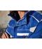 Unisexe Bodywarmer workwear - COLOR - Royal/blanc 8527