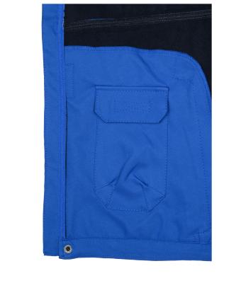 Unisexe Veste workwear softshell - COLOR - Rouge/marine 8528
