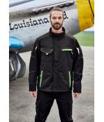 Unisex Workwear Softshell Jacket - COLOR - Carbon/red 8528