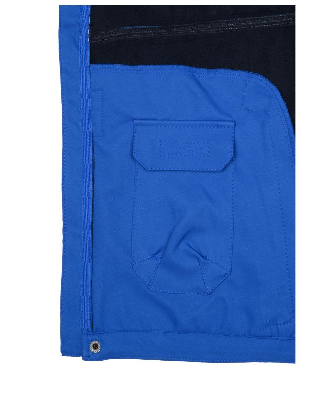 Unisex Workwear Softshell Jacket - COLOR - Carbon/rood 8528
