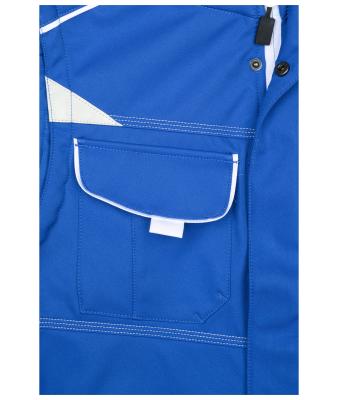 Unisexe Bodywarmer workwear softshell - COLOR - Noir/vert-citron 8529
