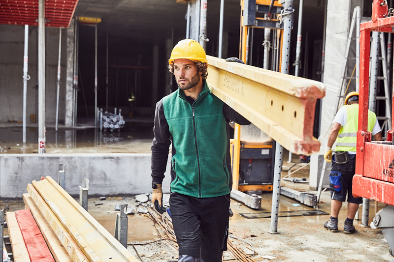 Men Men's Workwear Fleece Vest STRONG White/carbonDaiber