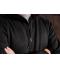 Unisex Men's Knitted Workwear Fleece Half-Zip - STRONG - Rood-melange/zwart 8538