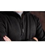 Unisex Men's Knitted Workwear Fleece Half-Zip - STRONG - White-melange/carbon 8538