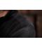 Unisex Men's Knitted Workwear Fleece Half-Zip - STRONG - Zwart/zwart 8538