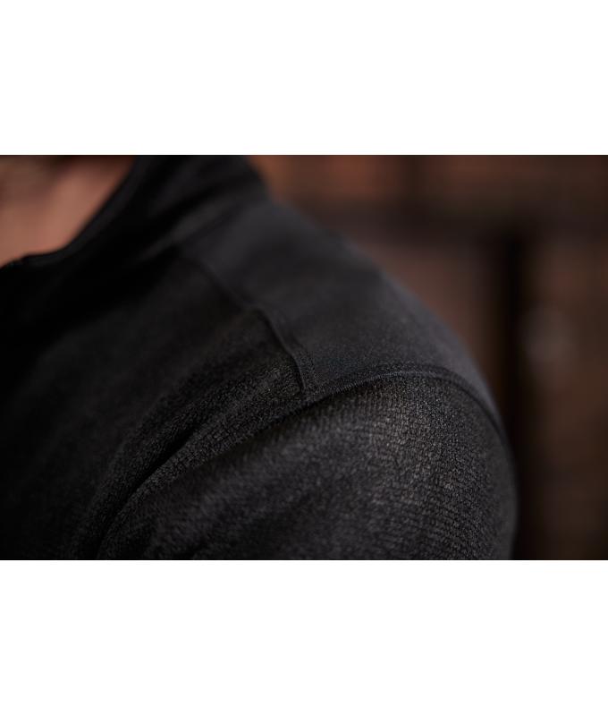 Unisexe Veste workwear polaire tricoté demi-zip - STRONG - Marine/marine 8538