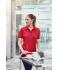 Dames Ladies' Workwear Polo Pocket Wit 8541