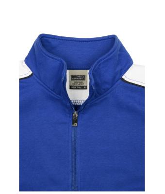 Ladies Ladies' Workwear Sweat Jacket - COLOR - Red/navy 8543