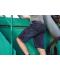 Unisex Workwear Stretch-Bermuda-Jeans Zwart-denim 10523