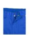 Unisexe Bermuda workwear - COLOR - Blanc/royal 8545