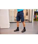 Unisex Workwear Bermudas - COLOR - Carbon/red 8545