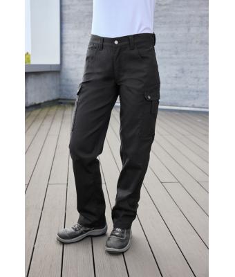 Unisex Workwear Cargo Pants Black 8713