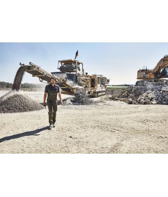 Unisexe Salopette de travail - SOLID - Marine 8719