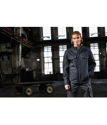 Unisex Workwear Softshell Jacket - SOLID - Dark-royal 8724
