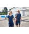 Dames Ladies' Workwear T-Shirt - SOLID - Rood 8711