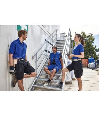 Heren Men's  Workwear Polo - SOLID -   OCS Blended Donkerroyal 8710