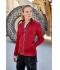 Dames Ladies' Knitted Workwear Fleece Jacket - SOLID - Zwart/zwart 10221