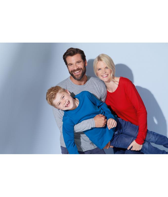 Enfant T-shirt enfant manches longues Aubergine 7978