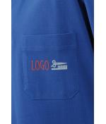 Men Men's Polo Pocket Grey-heather 7562