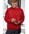 Homme Sweat-shirt homme poche poitrine Rouge 7563