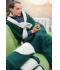 Unisex Bonded Fleece Blanket Navy/aqua 7568