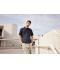 Heren Men's Plain Polo Navy/navy-wit 8083
