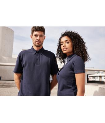 Homme Polo uni pour homme Rouge/rouge-blanc 8083