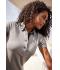 Dames Ladies' Plain Polo Wit 8217