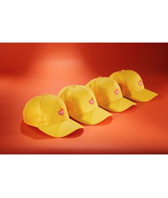 Unisex 5 Panel Promo Cap Lightly Laminated Zwart 7570