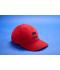 Unisexe Casquette 5 panneaux Rouge-vif 7571