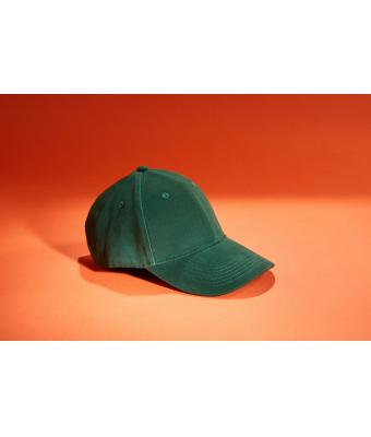 Unisex 6 Panel Cap Laminated Dark-grey 7583