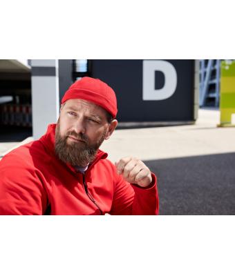 Unisexe Bob coton brossé lourd Rouge 7588