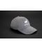 Unisex 5 Panel Sandwich Cap Dark-grey/light-grey 7593