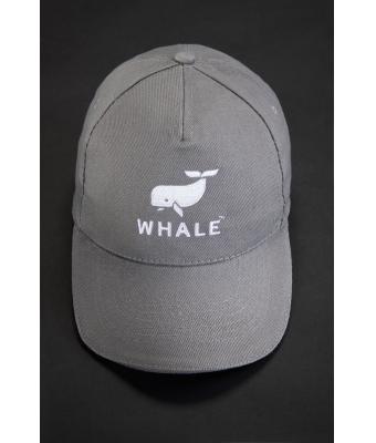 Unisexe Casquette sandwich 5 panneaux coton brossé Marine/blanc 7593