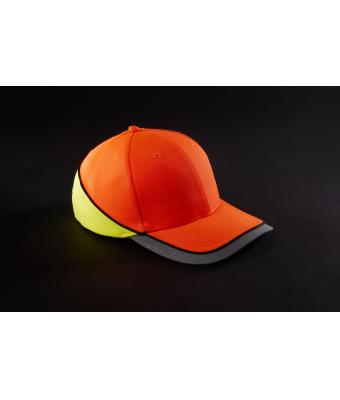 Unisex Neon-Cap Neon geel/neon oranje 7594