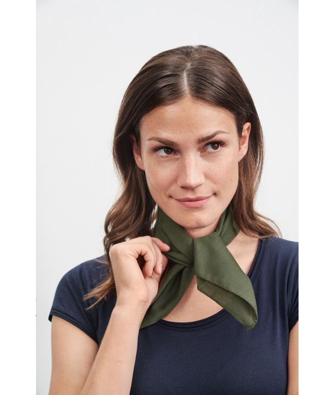 Unisexe Bandana en poly/coton Rose-vif 7596