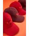 Unisexe Casquette 6 panneaux coton lourd Rouge 7642