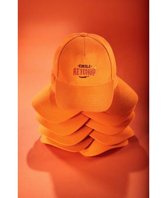 Unisex 5 Panel Cap Heavy Cotton Light-blue 7643