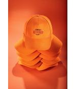 Unisex 5 Panel Cap Heavy Cotton Orange 7643